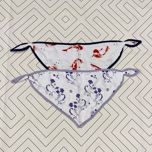 Set of Little Unicorn Muslin Bibs